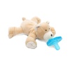 image:imageWubbaNub Infant Pacifier  Heart Warrior Bear