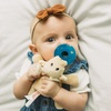 image:imageWubbaNub Infant Pacifier  Tan Reindeer