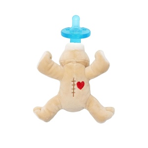 image:imageWubbaNub Infant Pacifier  Heart Warrior Bear